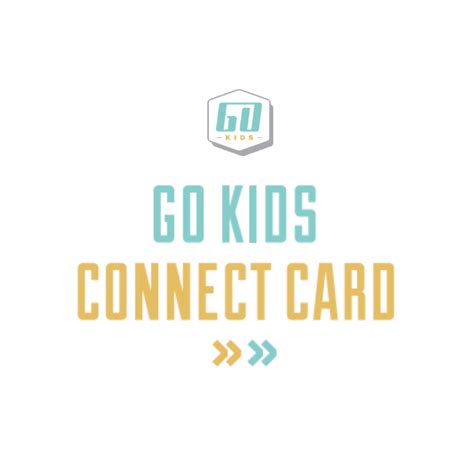 Go Kids Connect Card | Kids | Elementary | River Valley Network | Free