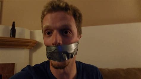 Escaping From A Duct Tape Gag Isnt So Hard Worklad Duct Tape Tape Gag