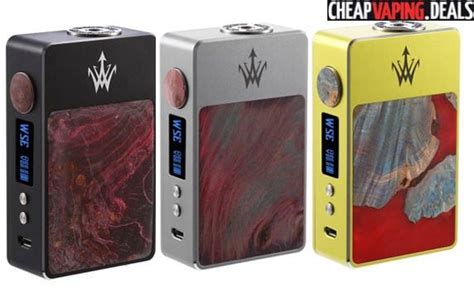 This site uses cookies to imporve your viewing experience. Woody Vapes X200 200W TC Box Mod $76.37 - Cheap Vaping Deals