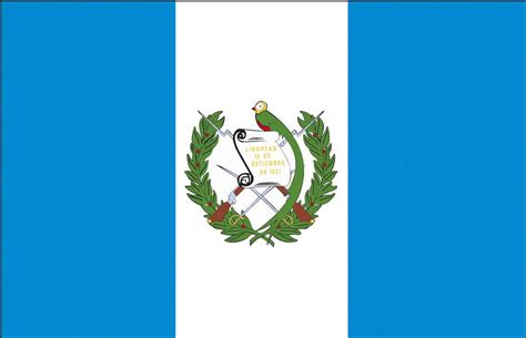 Das design von george stanley wurde aus drei vorschlägen durch eine von premierminister lester pearson eingesetzte kommission ausgewählt. Autoscheiben-Flagge - Guatemala - Gr. ca. 40x30cm - 78058 ...