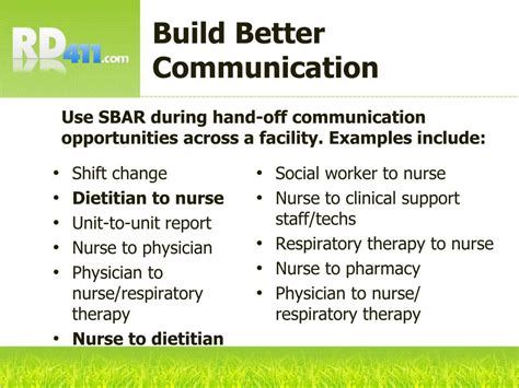 Ppt Communication Strategies For Health Care Facilities Use Of Sbar