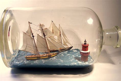 ⊰⛵ship In A Bottle Ship In Bottle Crafts Diy Crafts