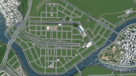Downtown Road Layout Rcitiesskylines