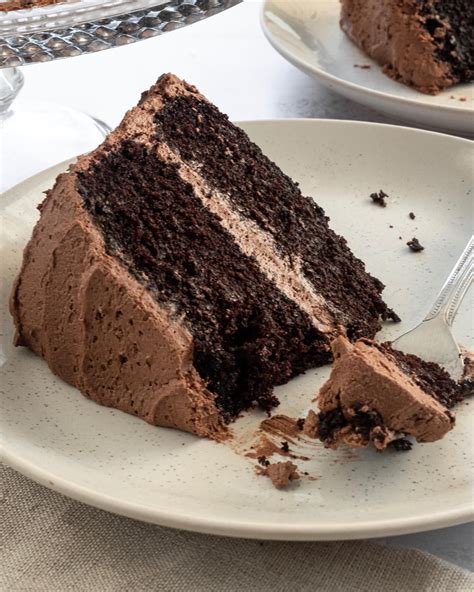 Double Chocolate Layer Cake Recipe The Feedfeed