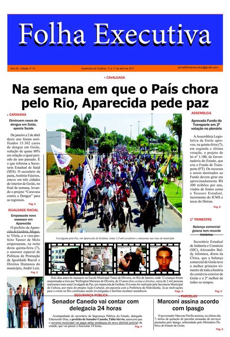 Calaméo - Jornal Folha Executiva Edição 10