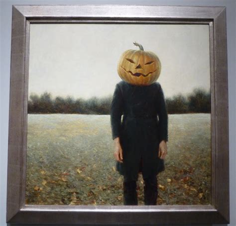 Pumpkinhead Self Portrait By Jamie Wyeth The Worley Gig