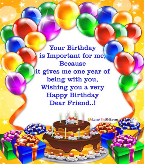 Best Birthday Wishes For A Special Friend The Cake Boutique