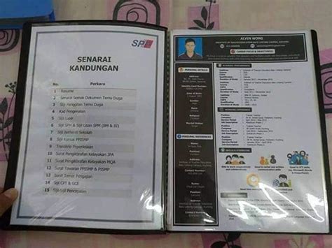 Soalan lazim temuduga spa : Cikgu Ini Kongsikan Cara Susun Folder Resume Berserta ...