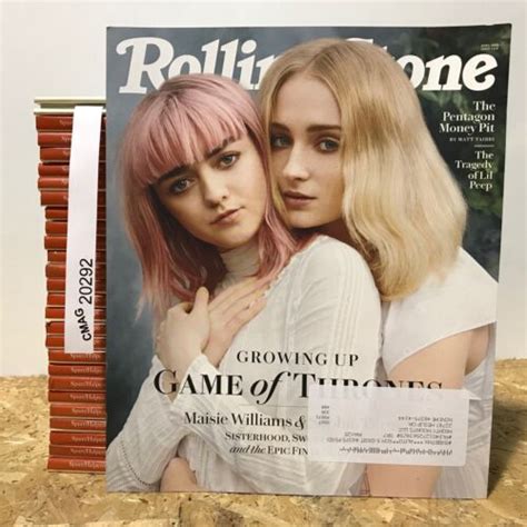 Game Of Thrones Maisie Williams Sophie Turner Rolling Stone 1326