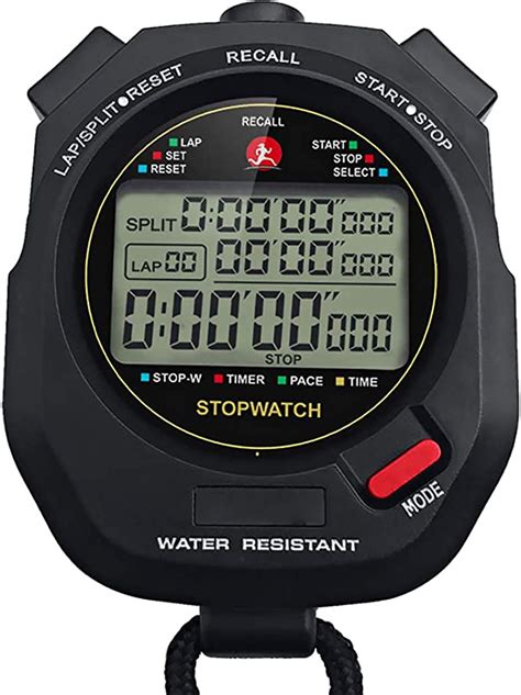 Balmost Professional Stopwatch Timer For Sports Digital Track Stopwatch With Countdown Timer