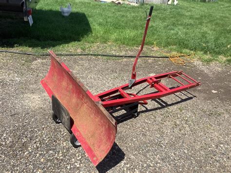 48” Snow Plow With 520 Extension Kit Wheel Horse Sold Archive
