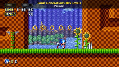 Sonic Generations 3ds Levels Sonic Mania Works In Progress