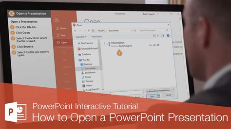 How To Open A Powerpoint Presentation Customguide