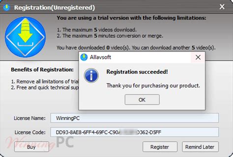 Allavsoft Video Downloader Converter License Key Scenevse