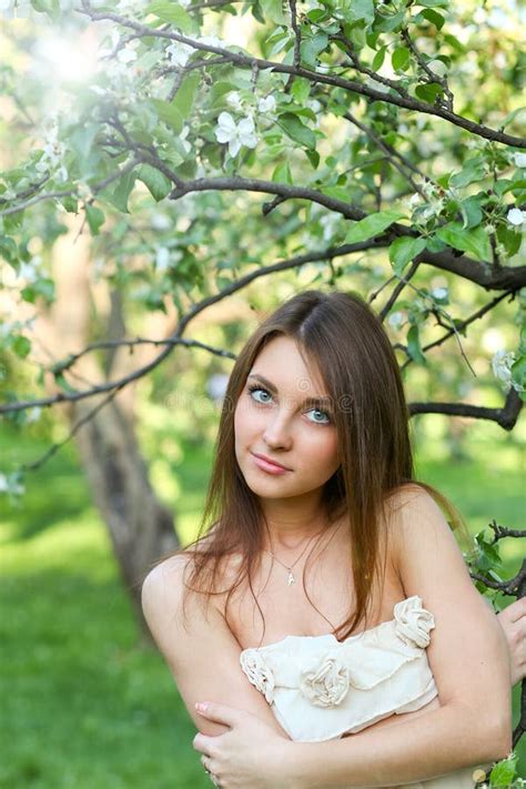 Beautiful Naked Woman Meadow Stock Photos Free Royalty Free