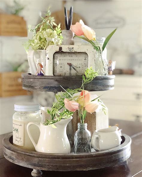 Inspiring Tiered Tray Style Ideas For Spring And Easter Tray Styling