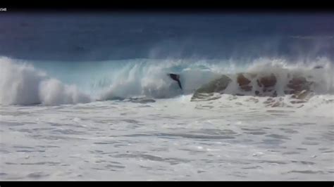 Waimea Bay Big Wave Body Surfing V5 Youtube