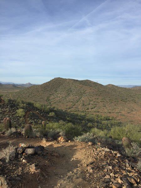 Phoenix Sonoran Desert Preserve Hiking Trail Cave Creek Arizona