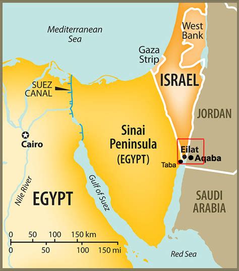 Gulf Of Aqaba Map World Map 07