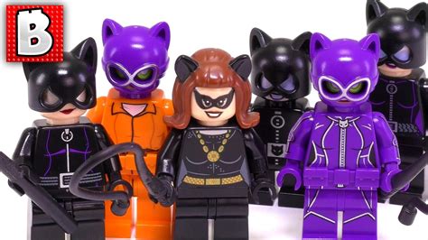 Every Lego Catwoman Minifigure Ever Made Collection Review Youtube
