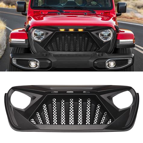 Dasbecan Front Grill Cover Goliath Grille Wmesh Compatible With 2018
