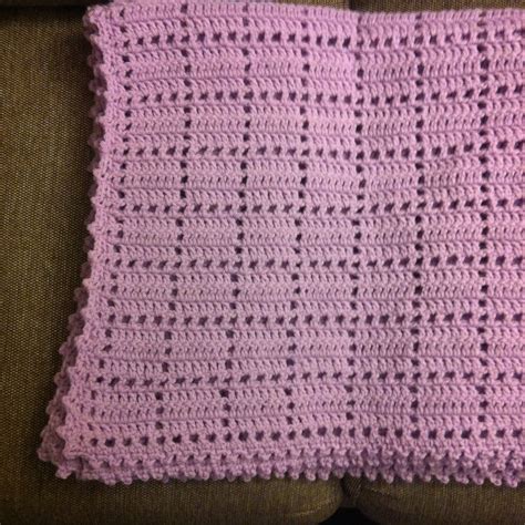 Ravelry Pink Blocks Blanket By Bernat Design Studio Baby Blanket