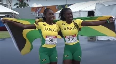 Alexis James And Kaheim Carby Set Records As Jamaica Sweep Sprint Hurdles At 50th Carifta Games