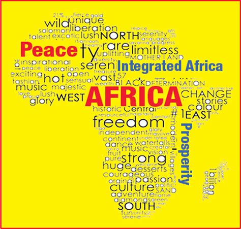 Towards A Peaceful Prosperous And Integrated Africa The Middle East