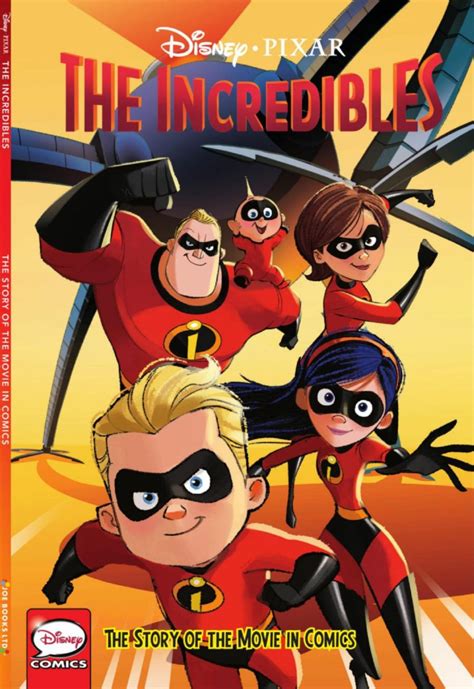 The Incredibles The Story Of The Movie In Comics Magazine Digital