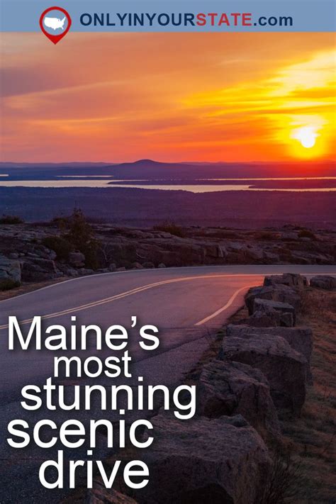 The One Scenic Drive In Maine You Must Take Before Springs Over