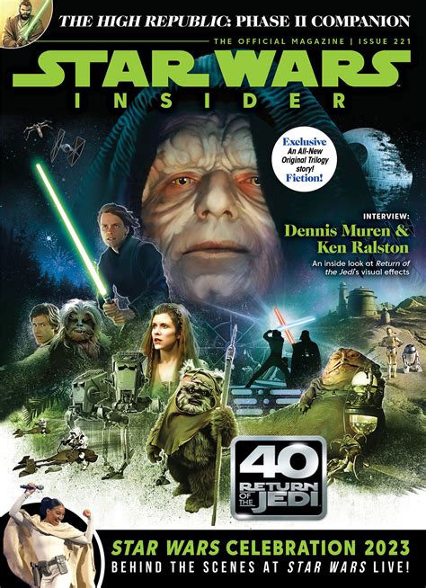 Star Wars Insider 221 Newsstand Edition Vandal Comx