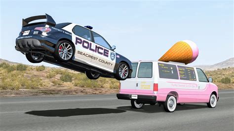 Crazy Police Chases 38 Beamng Drive Crashes Crashboompunk Youtube