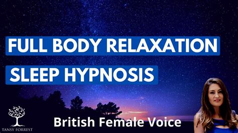 full body relaxation sleep hypnosis female voice guided sleep meditation youtube