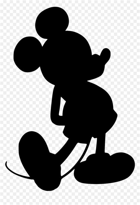 Mickey Mouse Outline Vector