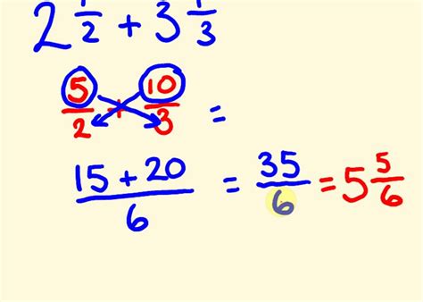 How do you add and subtract fractions? Fractions addition and subtraction the fast way with mixed ...
