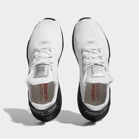 Adidas NMD R1 V2 Shoes White Adidas IQ