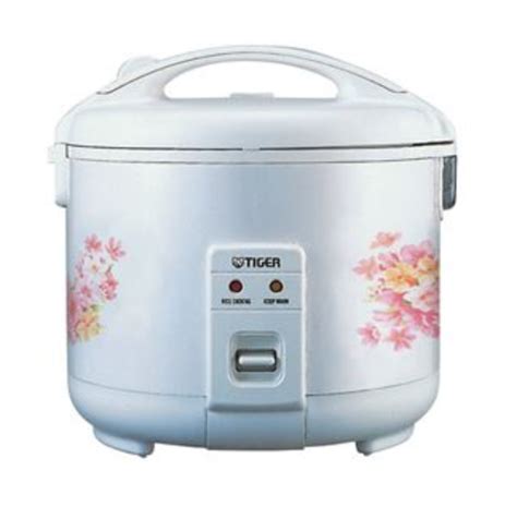 Tiger 10 Cup Electric Rice Cooker Warmer Floral White Amazon Ca