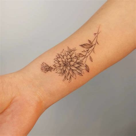 101 Best Dahlia Tattoo Ideas Youll Have To See To Believe Outsons