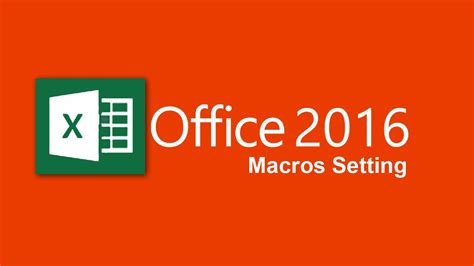 How to activate these practical scripts. How to enable macros in excel 2016 - YouTube