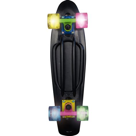 Skateboard Fun Neon Mit Leuchtrollen No Rules Mytoys