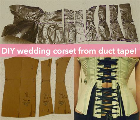 We did not find results for: DIY corset pattern, fitted exactly to you, with duct tape ...