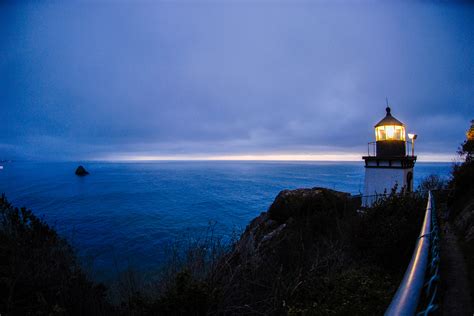 Night Lighthouse Photography