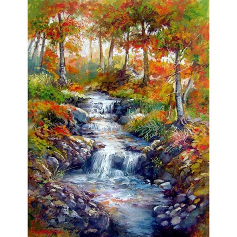 Scenery Full Round Diamond Painting