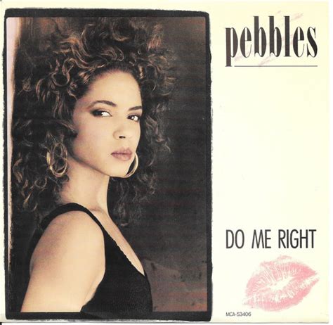 Pebbles Do Me Right 1988 Vinyl Discogs