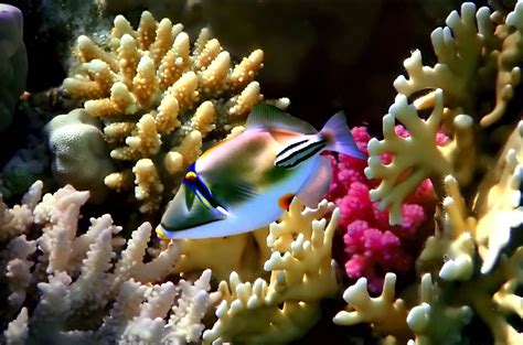 Fotografías Del Fondo Marino Peces De Colores Arrecifes Y Corales En