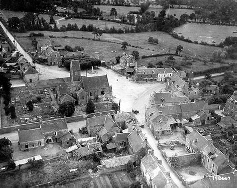 Image Result For Low Level Aerial St Mere Eglise 1944 Normandy Ww2 D