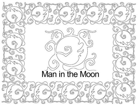 Man In The Moon Anne Bright Designs