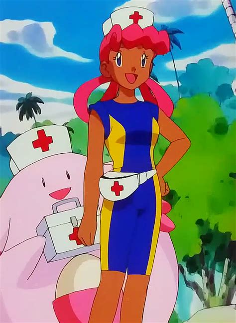 Nurse Joy As Seen In The Joy Of Pokémon Tous Les Pokemon Fan De