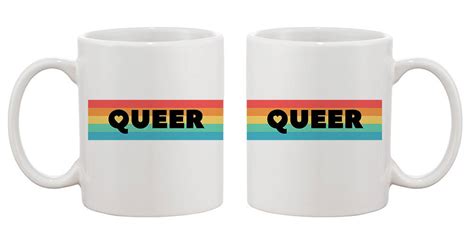 Lgbtq Queer Mug Lgbtq Rainbow Gay Pride T Idea Etsy