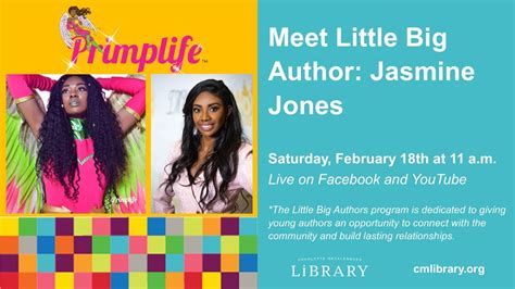 Little Big Author Jasmine Jones Youtube